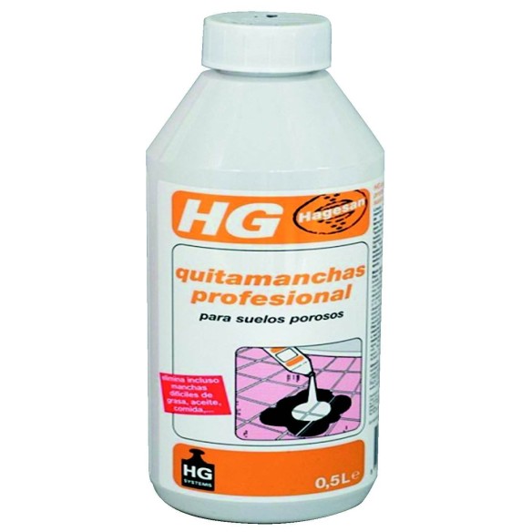 QUITAMANCHAS PROFESIONAL SUELOS Y PAREDES 0,5L. HG