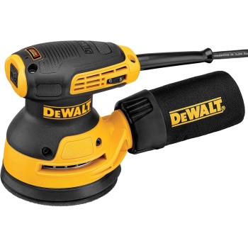DEWALT LIJADORA ROTORBITAL 280W - 125MM