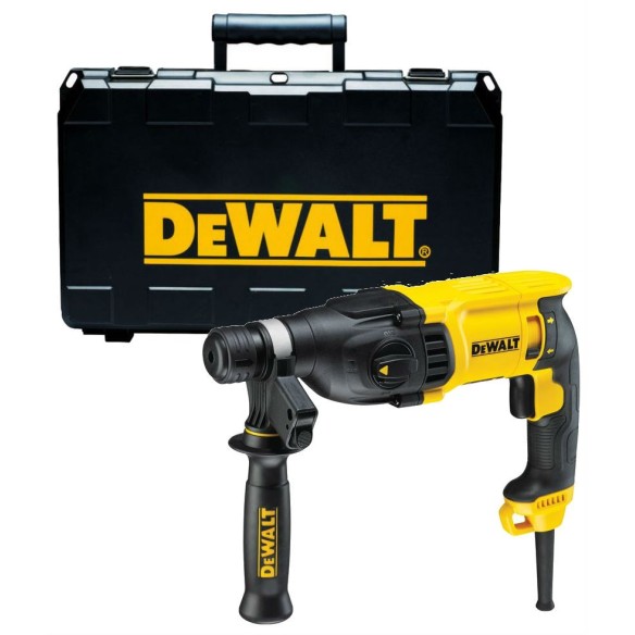 MARTILLO COMBINADO D25133K 800W 26MM 2,6J+MALETIN DEWALT