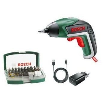 ATORNILLADOR BOSCH IXO V PROMO 3,6V 1,5AH C/SET 32 PUNTAS
