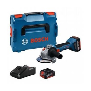 AMOLADORA BOSCH GWS 18V-8 125MM 2BAT. 5.0AH.