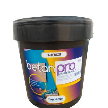 PINTURA PLASTICA BETAN PRO INTERIORES 14 LITROS