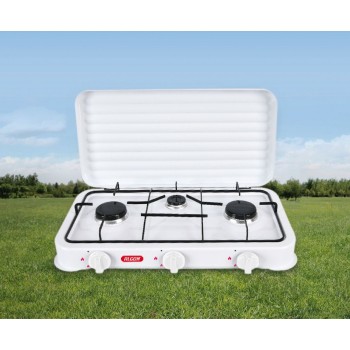 HORNILLO 3 FUEGOS GAS C/TAPA