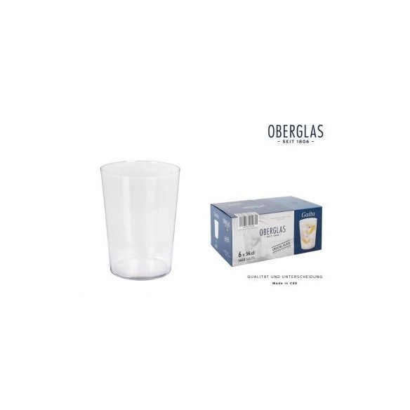 SET 6 VASOS SIDRA 56CL