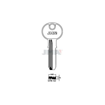 LLAVE STN-1D LATON SEGURIDAD