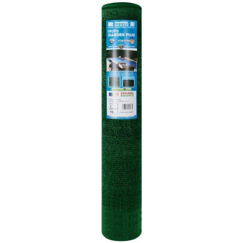 MALLA OCULTACION ROMBULL MINI ROLLO GARDEN PLUS MARRON BREZO POLIETILENO 100% 1X10M