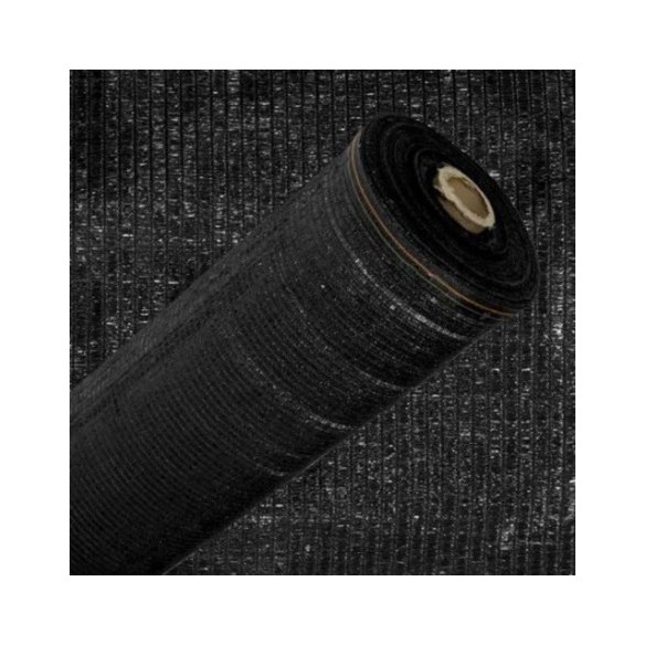 MALLA OCULTACION ROMBULL ROLLO GARDEN PLUS NEGRO POLIETILENO 100% 1,5X50M(*)