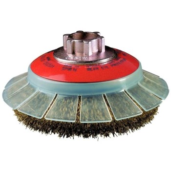 CEPILLO TAZA CON GUARDA PROTECTORA JAZ HSDG ACERO LATONADO 100X0,3 MM M-14