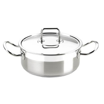 CACEROLA INOX PROFESIONAL 24 CM. ISOGONA