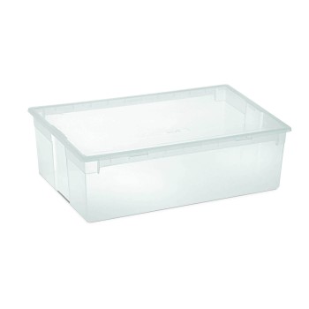 CAJA MULTIUSOS LIGHT BOX XL TRANSPARENTE 36L:57,8x18,5x39,6cm
