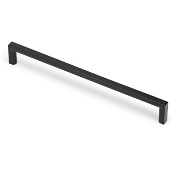 TIRADOR METALICO BASIC 160 NEGRO MATE