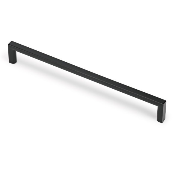 TIRADOR METALICO BASIC 160 NEGRO MATE