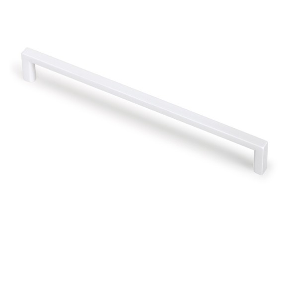 TIRADOR METALICO BASIC 128 BLANCO MATE