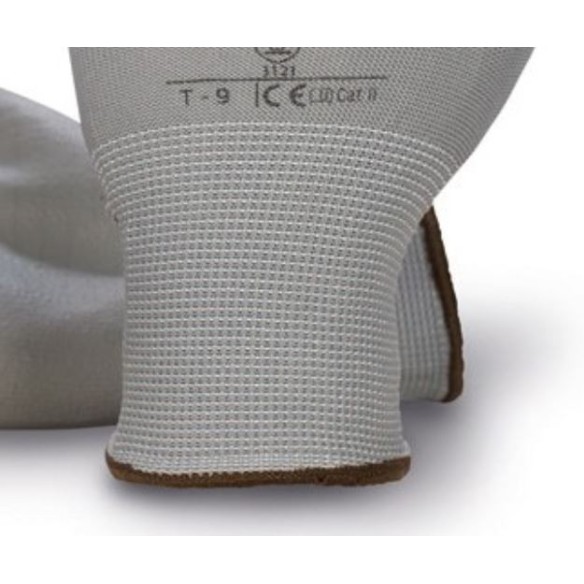 GUANTE POLIURETANO POLIESTER 500G2P T-8