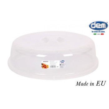 TAPA MICROONDAS TRANSPARENTE 26CM
