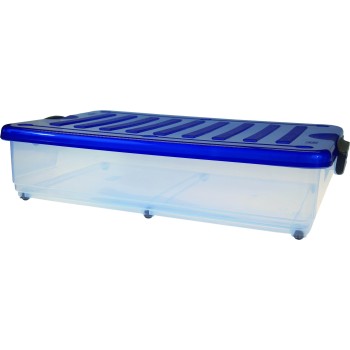 CONTENEDOR EUROBOX BAJO CAMA AZUL 10240 DENOX