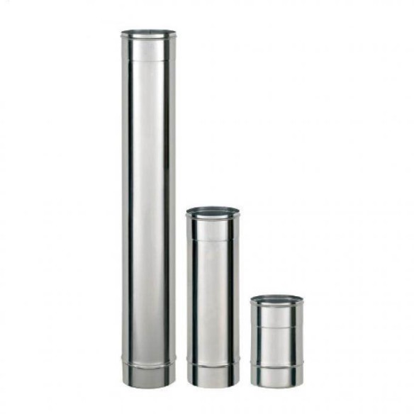 TUBO PARED SIMPLE BOFILL Ø200 MM INOX