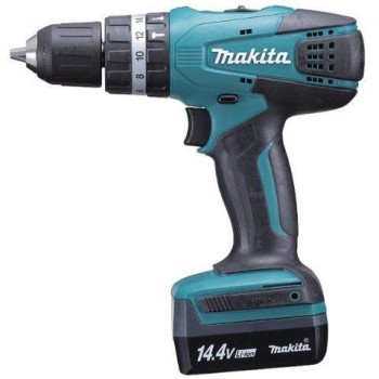 TALADRO PERCUTOR MAKITA HP347DWE 14,4V 1,5AH 1-10MM C/MALETIN Y 2 BAT.