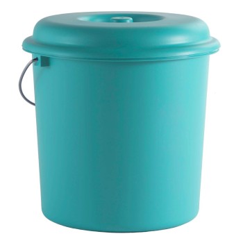 CUBO BASURA 23L.NATUR.AZUL