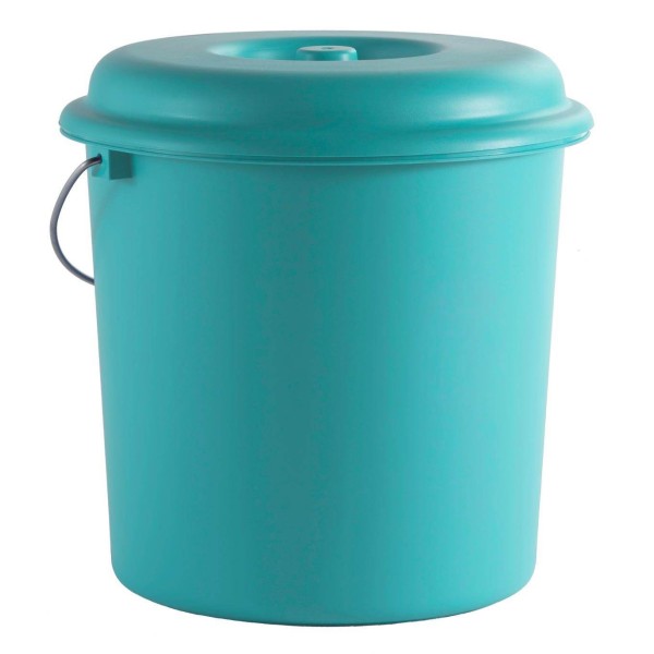 CUBO BASURA 23L.NATUR.AZUL