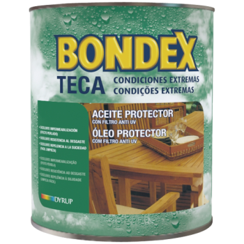BONDEX ACEITE TEKA INCOL. 750G