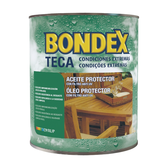 BONDEX ACEITE TEKA INCOL. 750G