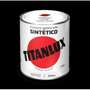 ESMALTE SINTETICO TITANLUX 562 INT/EXT 750 ML VERDE CARRUAJES BRILLANTE