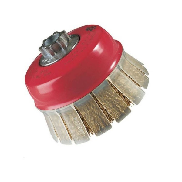 CEPILLO TAZA CON GUARDA PROTECTORA JAZ TOG ACERO LATONADO 80X0,30 MM M-14