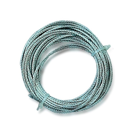 CABLE ACERO 2.0MM.ROLLO DE 6MT