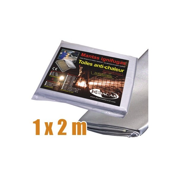 MANTA IGNIFUGA 600º C 1000X2000 MM DACAR