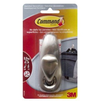 GANCHO COMMAND NIQUEL MEDIANO FC12-BN 3M
