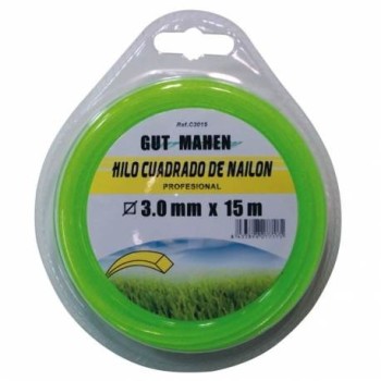 HILO NYLON CUADRADO SPORT GARDEN GTC3015 3 MM 15 M
