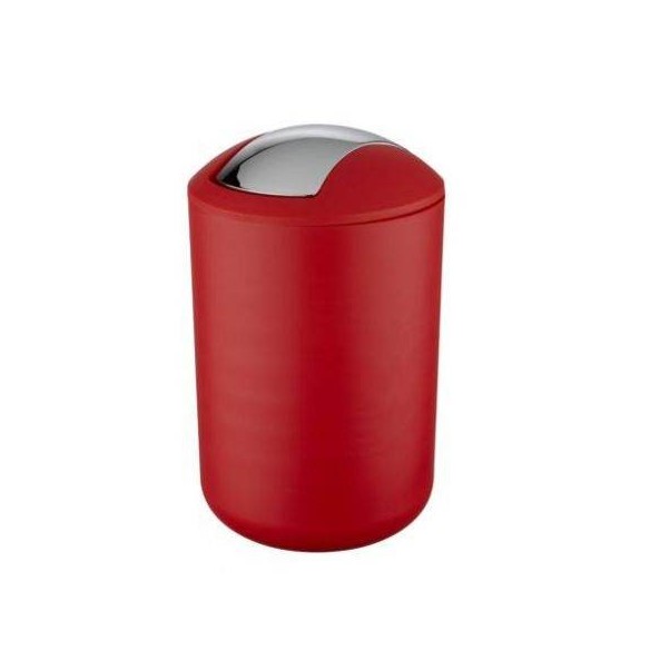 CUBO TAPA PLASTICO 6,5 L BRASIL ROJO WENKO