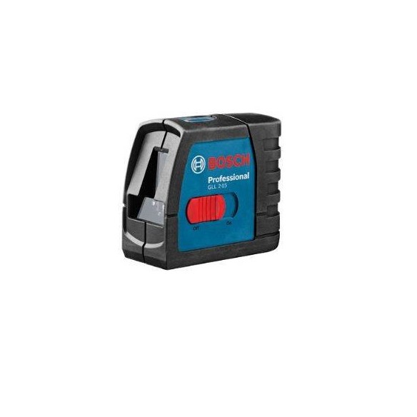 NIVEL LASER AUTONIVELANTE BOSCH GCL 2-15 2 LINEAS HORIZ/VERT+ PLOMADA CON FUNDA Y ACCES