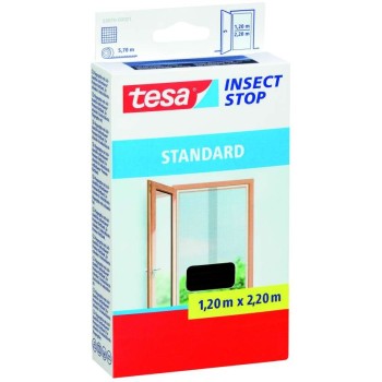 MALLA MOSQUITERA 2X0,65X2,20 NEGRA PUERTAS TESA TAPE