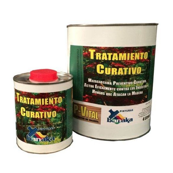 BARNIZ TRATAMIENTO CURATIVO 4L BANAKA