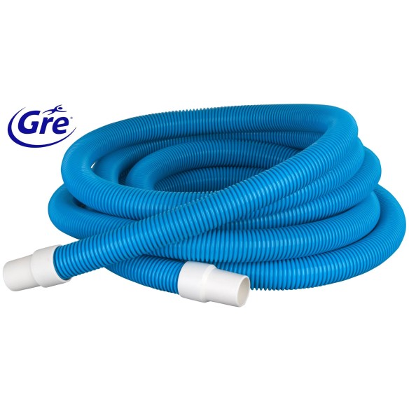 MANGUERA LIMPIAFONDOS 10M C/2 TERMINALES 38 DIAM GRE