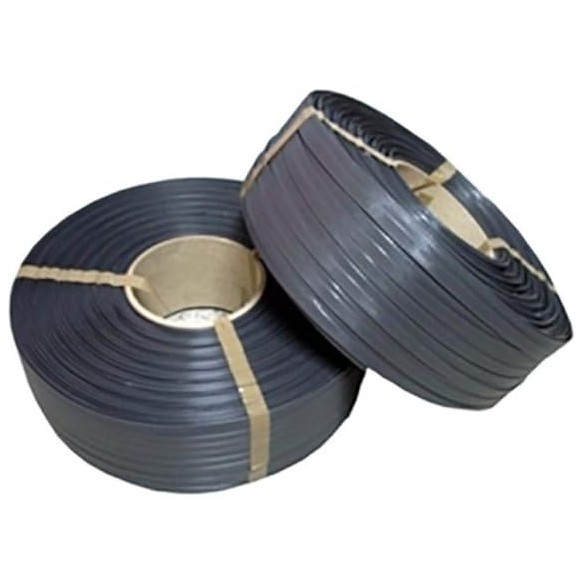 ROLLO FLEJE PLASTICO 16X08 NEGRO 1000MTS URKIOLA