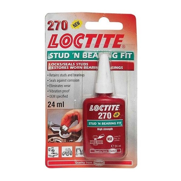 270 FIJADOR ALTA RESISTENCIA 24ML LOCTITE