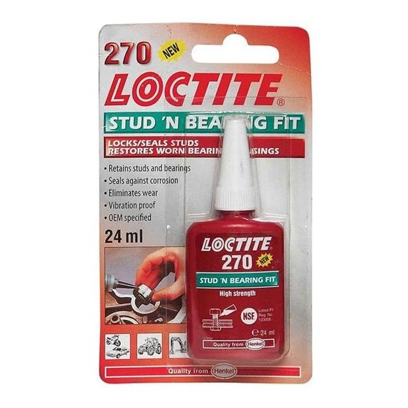 270 FIJADOR ALTA RESISTENCIA 24ML LOCTITE
