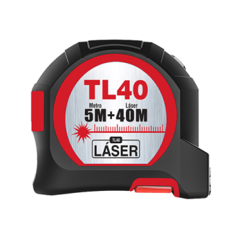 MEDIDOR LASER 40M CON METRO 5M TL40