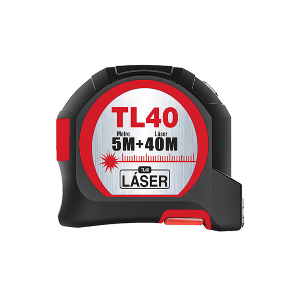 MEDIDOR LASER 40M CON METRO 5M TL40