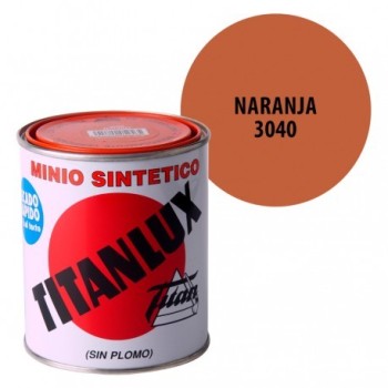 IMPRIMACION MINIO TITANLUX NARANJA BOTE 250ML