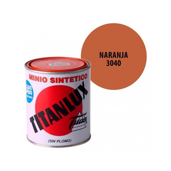 IMPRIMACION MINIO TITANLUX NARANJA BOTE 250ML