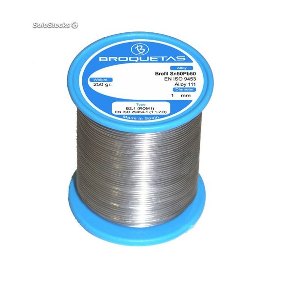 HILO DE SOLDAR BROFIL 50 SN/PB B2.1 1.5MM 100G CON FLUX