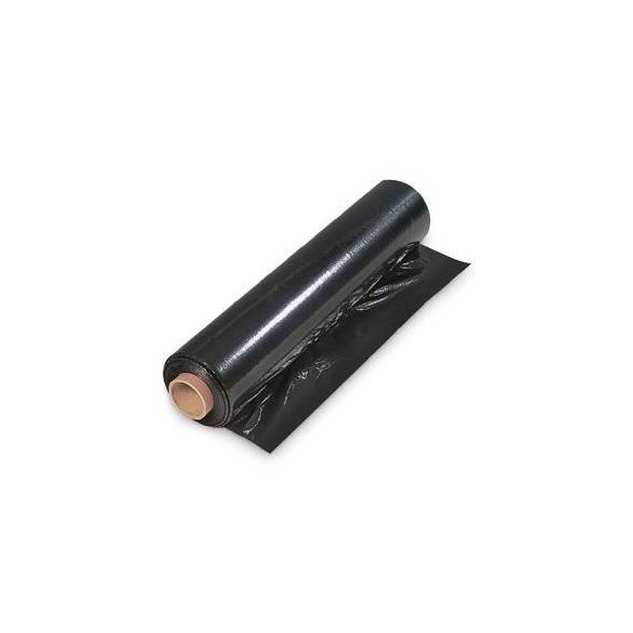 BOBINA FILM MANUAL 50 CM 23 MY 2,2KG NEGRO PLASTIBERIA