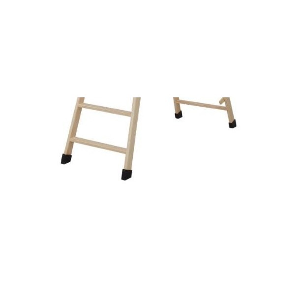 ESCALERA TIJERA DE MADERA DE 9+9 PELDAÑO