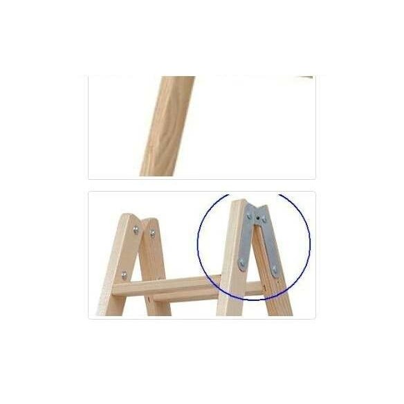 ESCALERA TIJERA DE MADERA DE 5+5 PELDAÑO