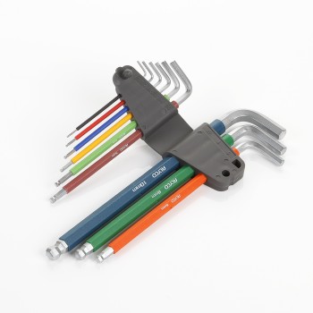 JUEGO DE LLAVES ALLEN DE BOLA SERIE EXTRALARGA 2