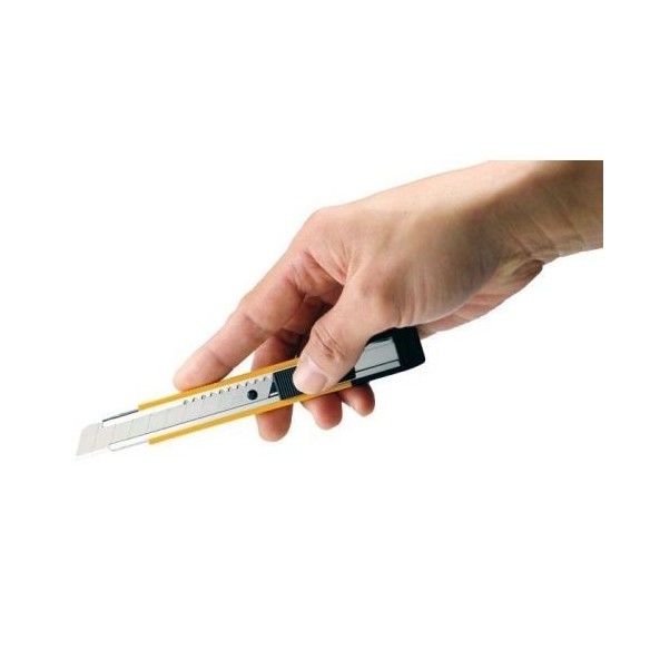 Cúter de bloqueo automático y tamaño medio MT-1